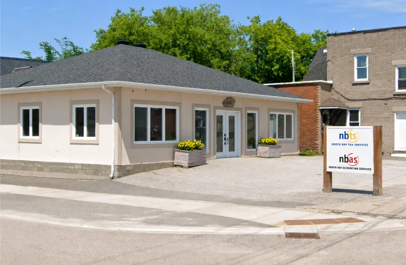 About Header North Bay Tax Services - North Bay Accounting Services Building